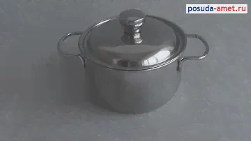 Кастрюля Классика ( Арт.372 1,75 л) - posuda-amet.ru