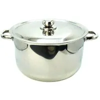 Кастрюля 1с2375 Амет, 9л, с крышкой цельнотянутая, d28см
