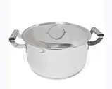 Кастрюля АМЕТ 10,0л цельнотянутая