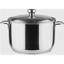 Кастрюля из нержавеющей стали Прима с металлической крышкой - АМЕТ 5 л