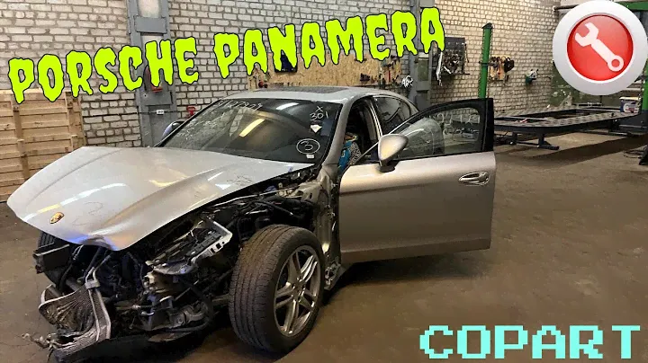 Porsche Panamera 2012  Ну ОЧЕНЬ сильный удар